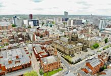 ESOS: firms given extra time to submit compliance notification Aerial view of Leeds city centre