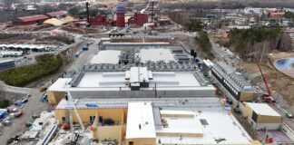 Norse power: How University of York slashed the carbon footprint of its Viking supercomputer Looking down on super computer data centre