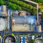 Is water the next target for disclosures to investors? Bird's Eye View of Wastewater Treatment Plant.