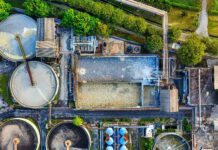 Is water the next target for disclosures to investors? Bird's Eye View of Wastewater Treatment Plant.