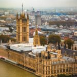 UK Spending Review 2025: Key energy and net zero takeaways Birds' eye view of Houses of Parliament