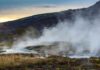 Report highlights geothermal’s potential despite high costs Geothermal energy, steaming landscape