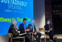 The retrofit ROI: Tackling the business case for sustainable property Image of the Sustainably Speaking event Property panel, Chaired by Joanna Watchman, Managing Director of Content Coms, the panel brought together David Mead of JLL, Martyn Stanway of Spire Healthcare, and Puja Balachander of UpGreen.