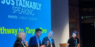 The retrofit ROI: Tackling the business case for sustainable property Image of the Sustainably Speaking event Property panel, Chaired by Joanna Watchman, Managing Director of Content Coms, the panel brought together David Mead of JLL, Martyn Stanway of Spire Healthcare, and Puja Balachander of UpGreen.