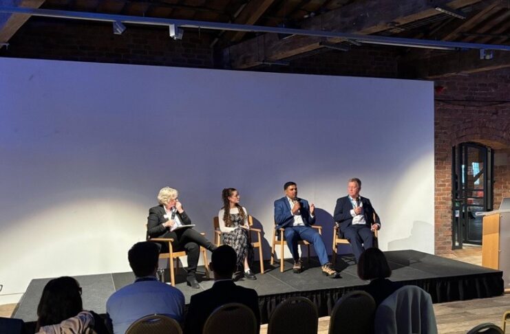 Data-driven futures: How retail and hospitality are moving towards net zero Sustainably Speaking event panel. Chaired by Joanna Watchman (Content Coms). Featuring Rosie Chapleo (Burger King UK), Mark Wignall (Sustainable Energy First) and Dr Prasanth Elavarthi (Carrier Abound).