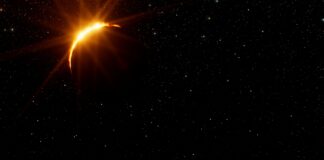 Out of this world: Is space-based solar power the next big thing? eclipsed glowing sun in space